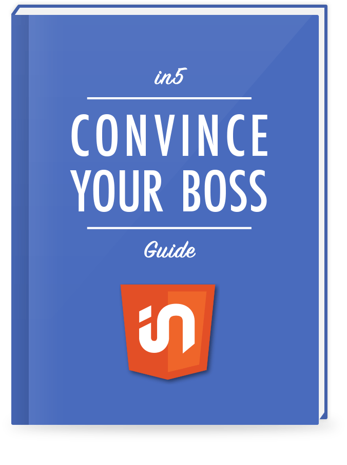 in5 Convince Your Boss guide cover