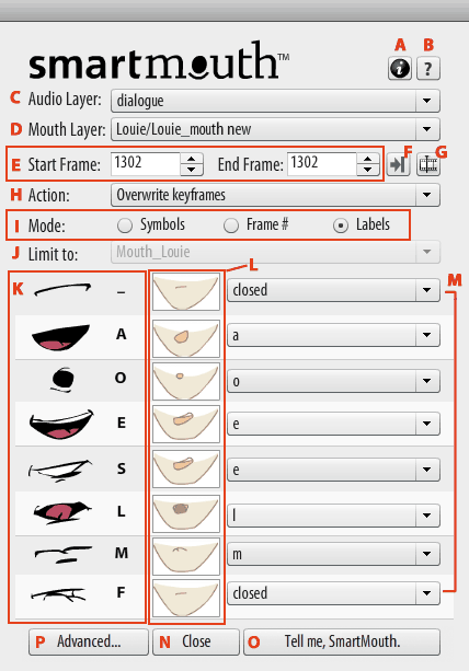interface details